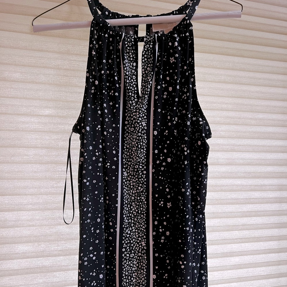 Michael Kor Black and white top